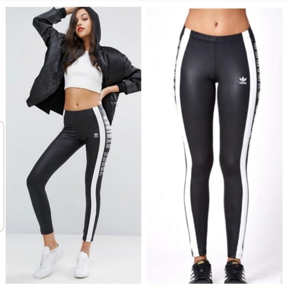 Adidas Originals  Three Stripe Leggings